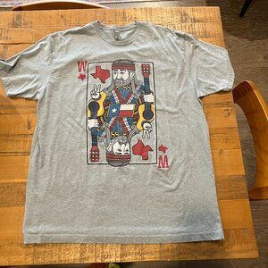 Willie Nelson King Of Texas Card T Shirt